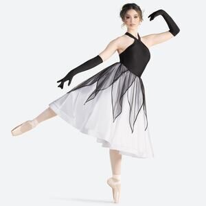 Dance Costume Revolution RC24551 Medium Adult White Tutu Ballet